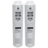 GE FQSVN dual-stage refrigerator water filter 2-pack