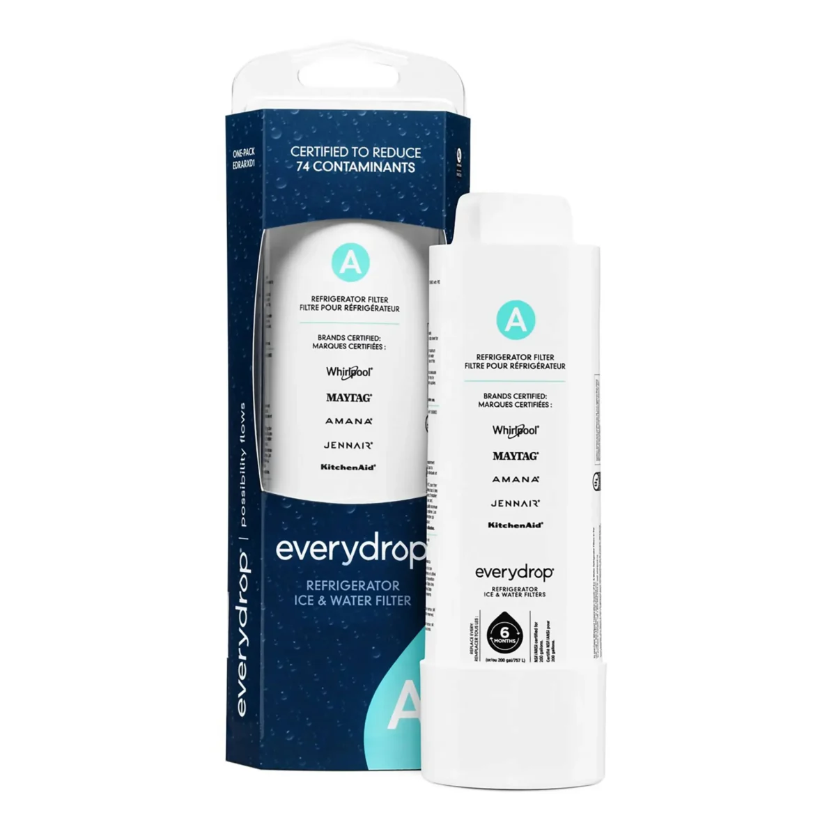 everydrop® EDRARXD1, Filter A Refrigerator Water Filter - Image 1