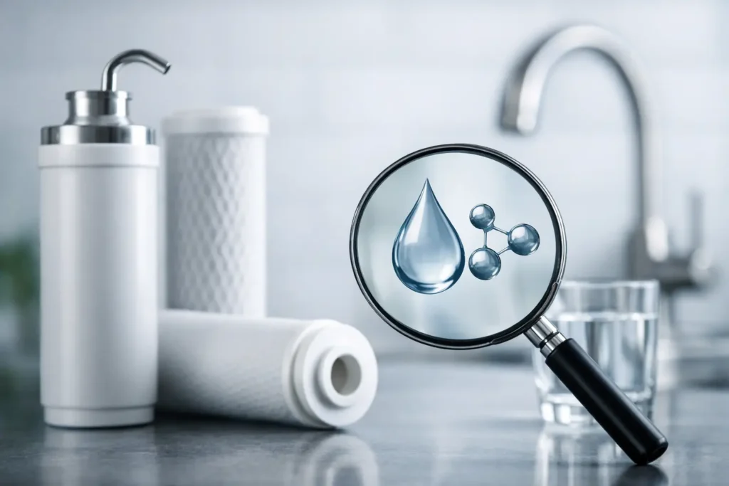 What NSF 372 certification means on a refrigerator water filter