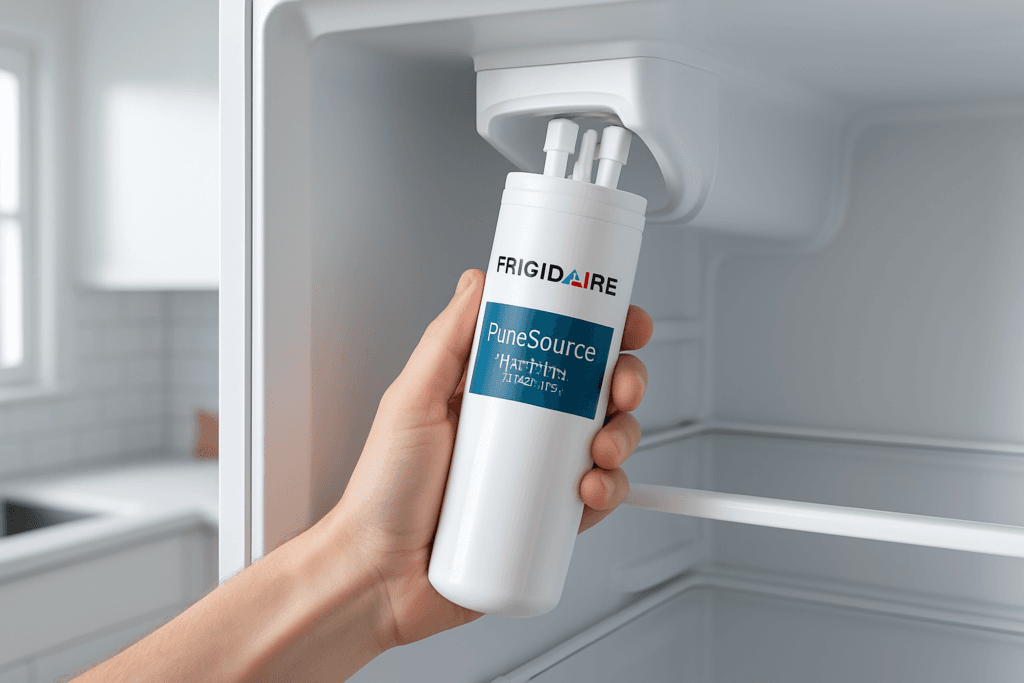 Replacing a Frigidaire PureSource refrigerator water filter
