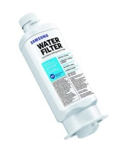 Samsung DA97-17376B refrigerator water filter, front view