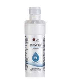 LG LT1000P refrigerator water filter, front view