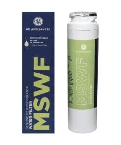 GE MSWF refrigerator water filter with retail box