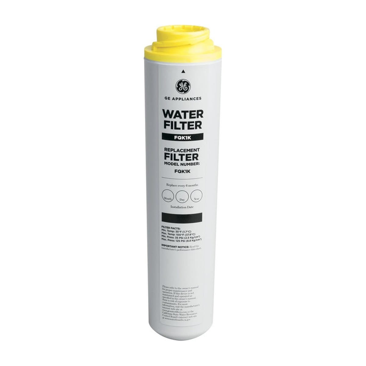 GE FQK1K water filter, genuine GE
