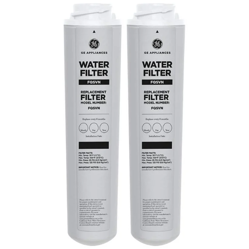 GE FQSVN Replacement For GE FQSVF Dual Stage Water Filters- 2-Pack - Image 1